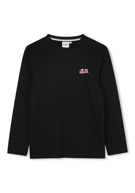 T-shirt a maniche lunghe HUGO BOSS KIDS | J5236709B